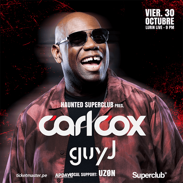 Haunted Superclub pres. Carl Cox & Guy J