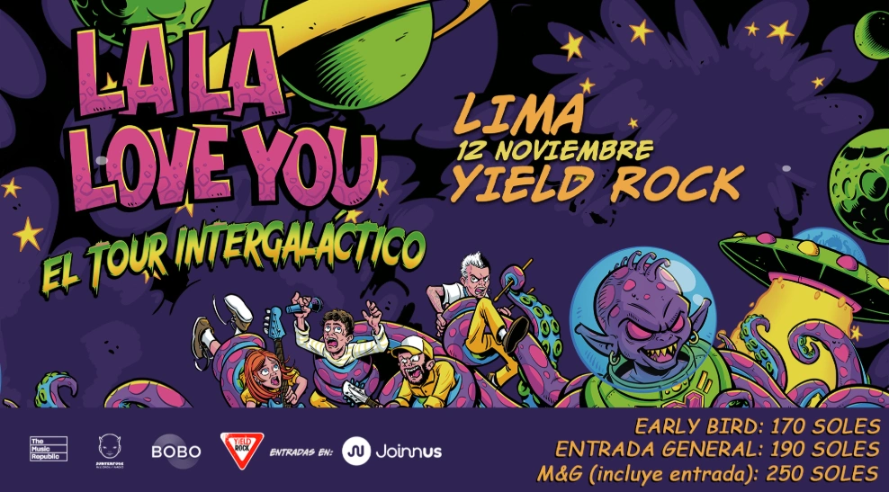 Lala Love You "el Tour Intergalactico"